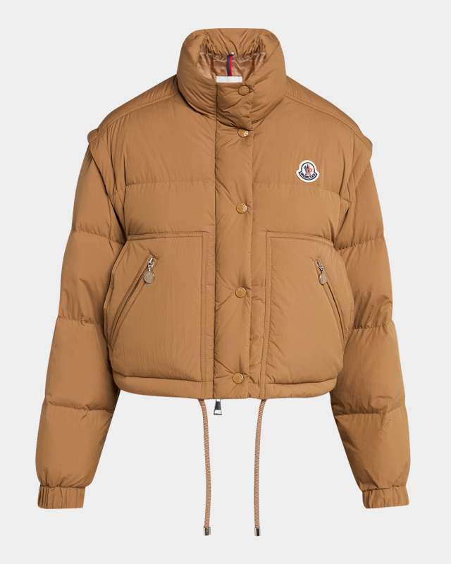 Selle Puffer Jacket with Zip-Off Sleeves
